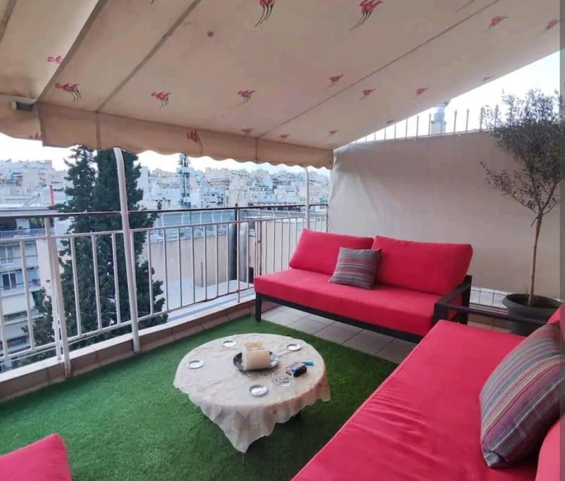 7Th Floor Spacious Veranda In The Heart Of Athens Luaran gambar